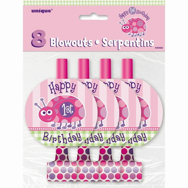 8ct Unique Frozen Party Blowers
